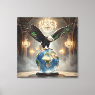 Der Adler ist gelandet VIII Leinwanddruck