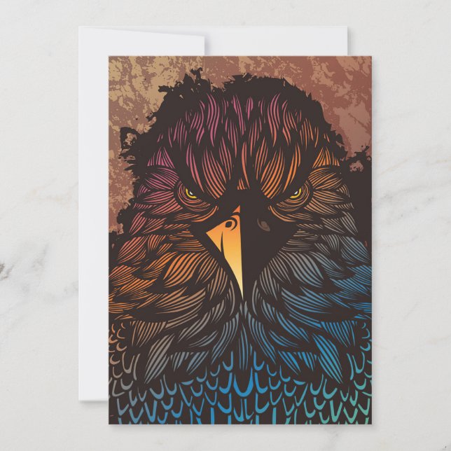 Der Adler sieht seine Beute Save The Date (Vorderseite)