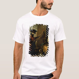 Der Affe-Maler, 1740 (Öl auf Leinwand) T-Shirt