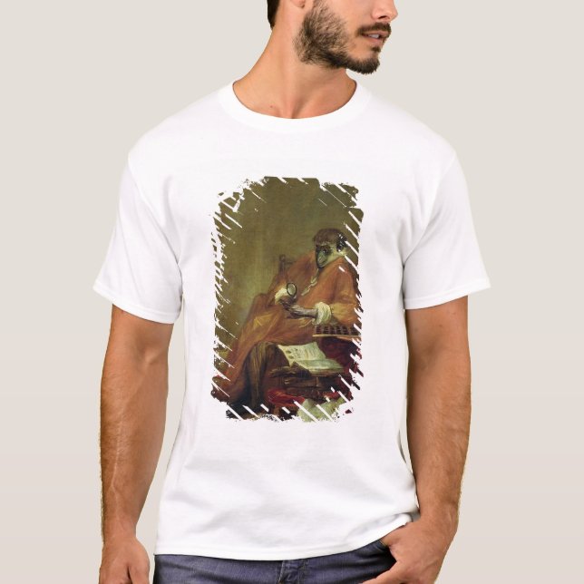 Der AffeAntiquarian, 1740 T-Shirt (Vorderseite)