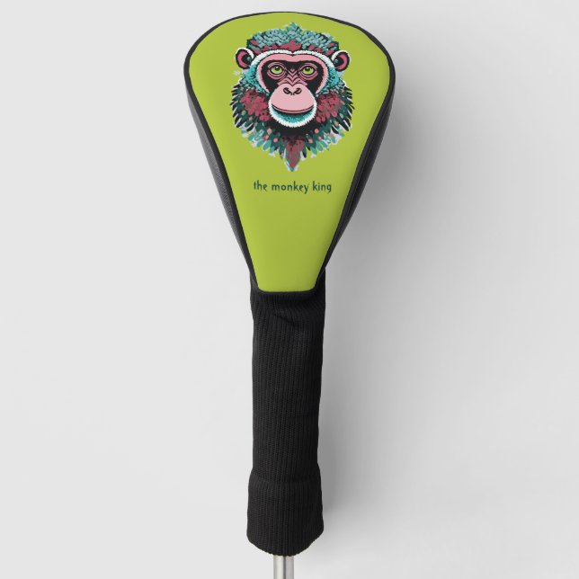 Der Affenkönig Golf Headcover (Vorderseite)