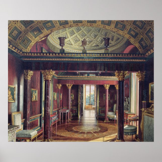 Der Agate Room im Catherine Palace Poster (Vorne)