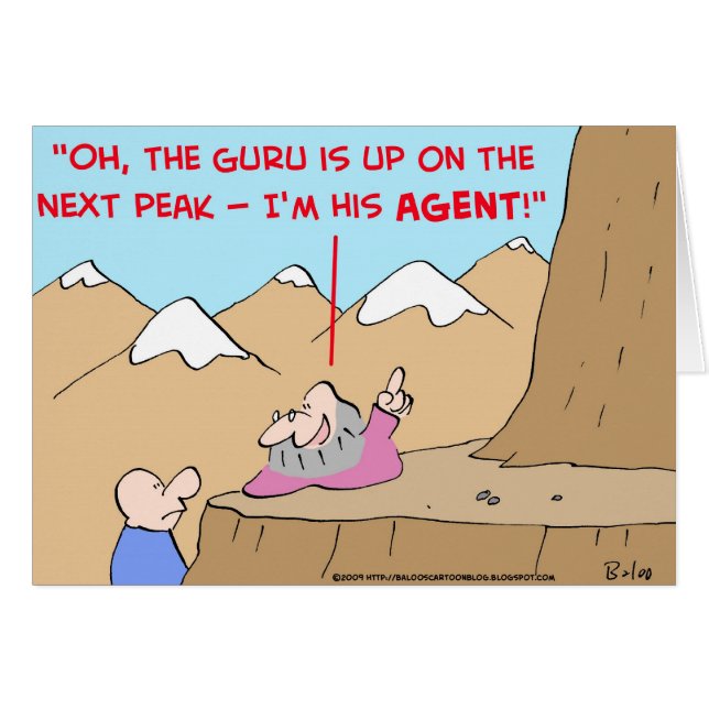 DER AGENT DES GURUS (Vorderseite (Horizontal))