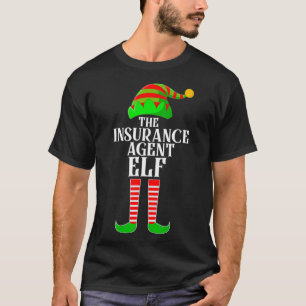 Der Agent Elf, Familie, die sich mit der Kostüme C T-Shirt