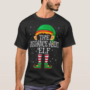Der Agent Elf Family Matching Group Chri T-Shirt