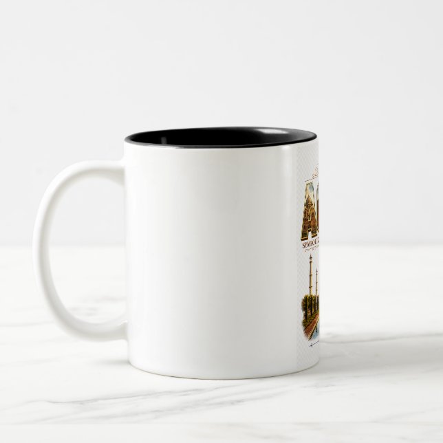 Der "Agra"-Becher Zweifarbige Tasse (Links)