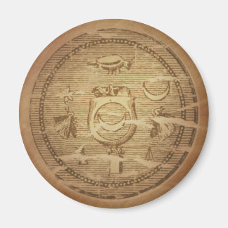 Der ägyptische Charm gegen die Vernichtung Magnet