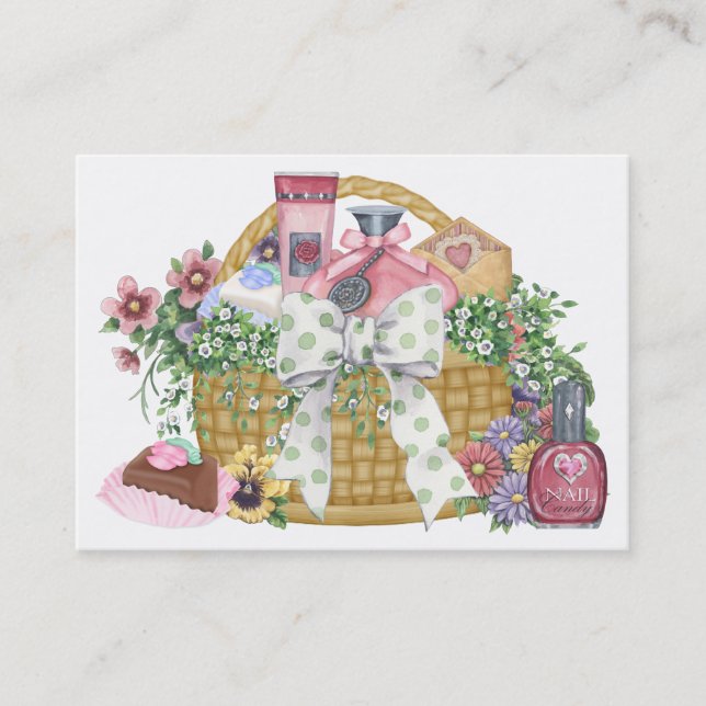 Der Aktionskorb für Geschenke - SRF Visitenkarte (Vorderseite)