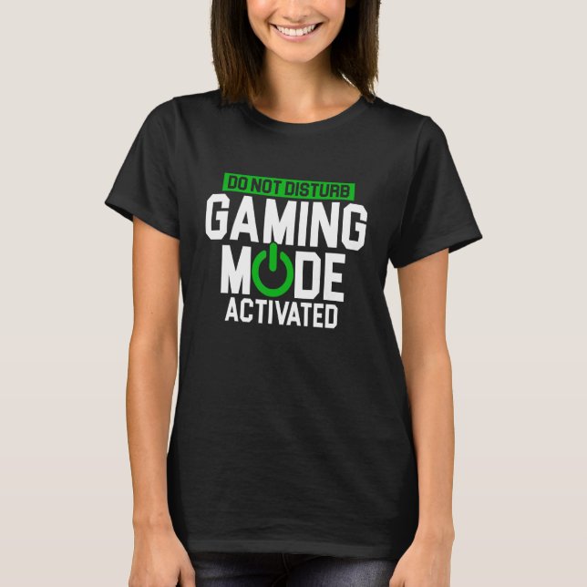 Der aktivierte Gaming-Modus des Controllers VI dar T-Shirt (Vorderseite)