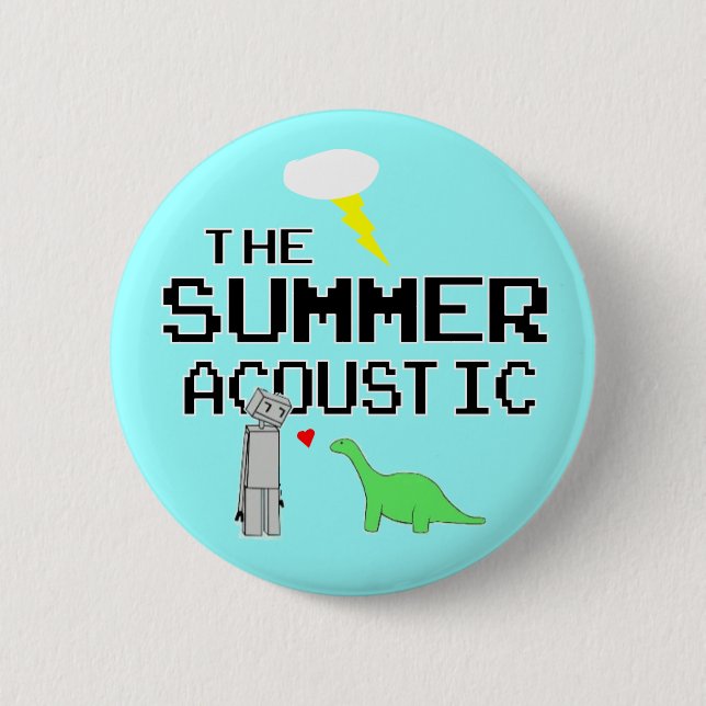 Der akustische Knopf des Sommers Button (Vorderseite)
