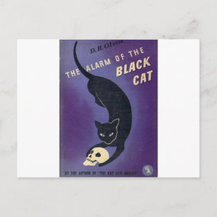 Der Alarm der Katze Postkarte