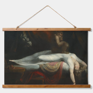 Der Albtraum Henry Fuseli Malerei Wandteppich Mit Holzrahmen