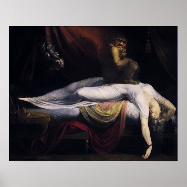 Der Albtraum von John Fuseli - Poster (Vorne)
