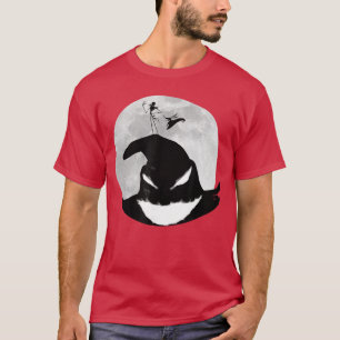 Der Albtraum vor Weihnachten Oogie Boogie Mond v T-Shirt