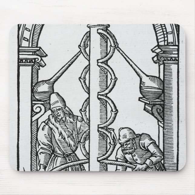 Der Alchemist bei der Arbeit Mousepad (Vorne)