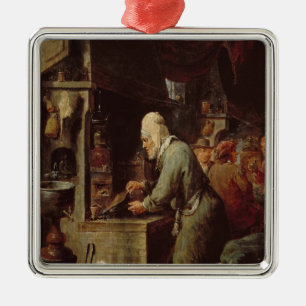 Der Alchemist Ornament Aus Metall