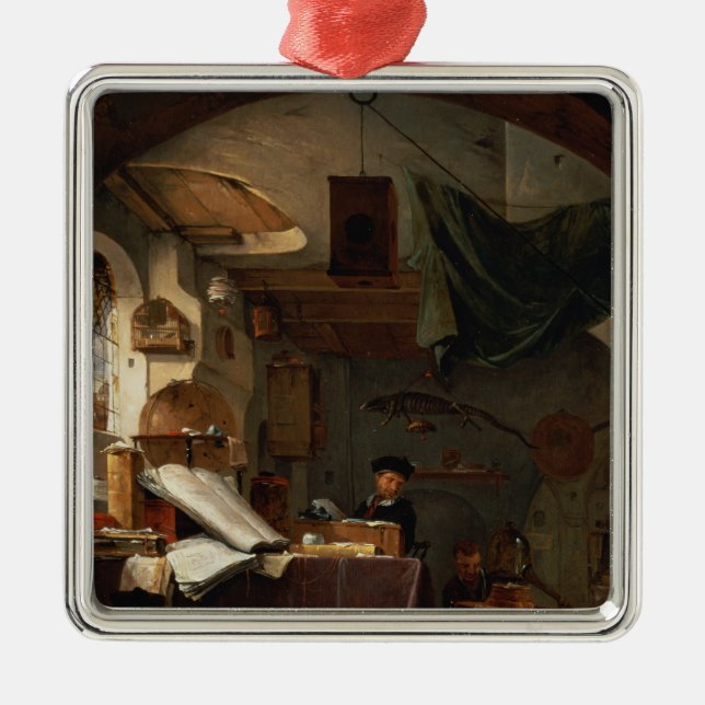 Der Alchemist Silbernes Ornament (Vorne)