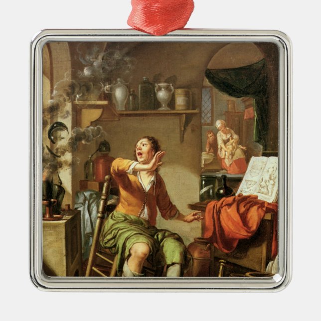 Der Alchemist Silbernes Ornament (Vorne)