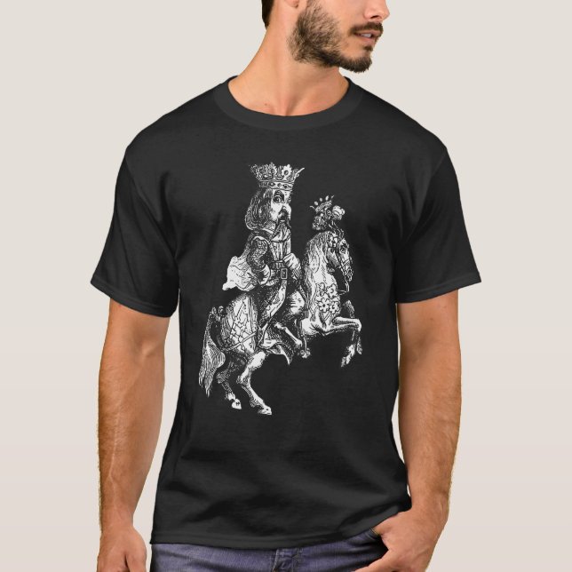 Der Alchemistendemon, der einem jungen Soldaten na T-Shirt (Vorderseite)