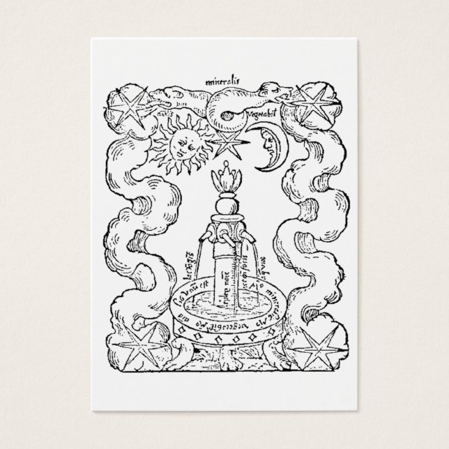 Der alchemistische Brunnen (Vorderseite)