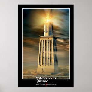 Der Alexandry Leuchtturm Poster