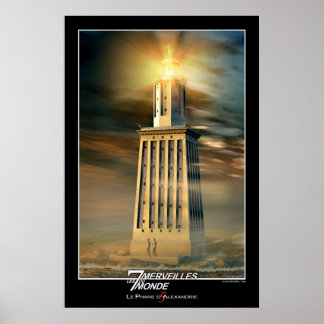 Der Alexandry Leuchtturm Poster