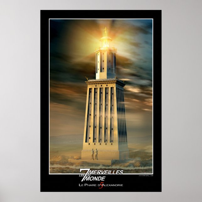 Der Alexandry Leuchtturm Poster (Vorne)