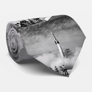 Der allererste Raketenstart am Cape Canaveral Krawatte