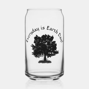 Der Alltag ist das Design des Earth Day Dosenglas