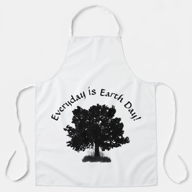 Der Alltag ist das Design des Earth Day Schürze (Vorderseite)
