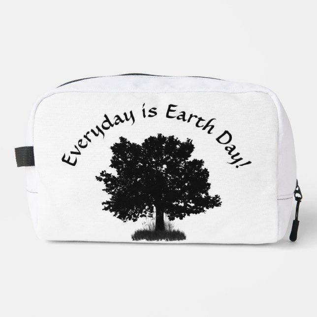 Der Alltag ist das Design des Earth Day Waschbeutel (Vorderseite)