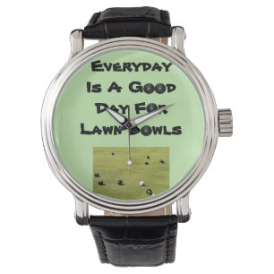 Der Alltag ist ein guter Tag für Rasenmäher, Armbanduhr