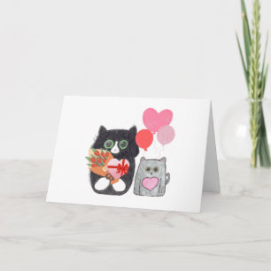 Der Alltag ist Meowmy's Day Karte