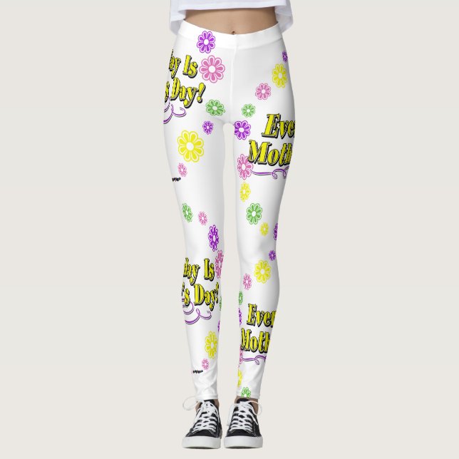 Der Alltag ist Muttertag Leggings (Vorderseite)