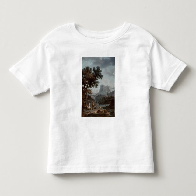 Der alpine Shepherdess Kleinkind T-shirt (Vorderseite)
