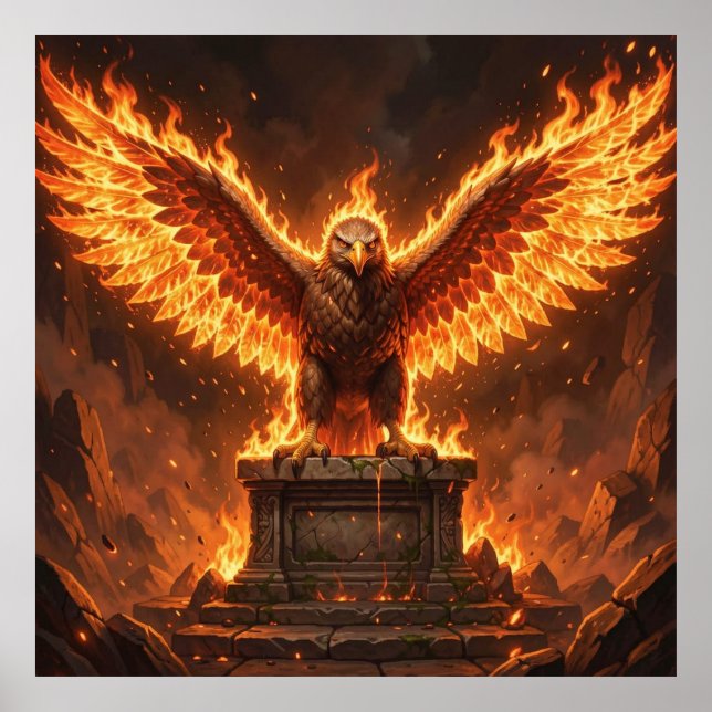 Der Altar der Sonnenmajestät Poster (Vorne)