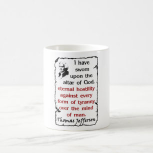 Der Altar des Gottes Kaffeetasse