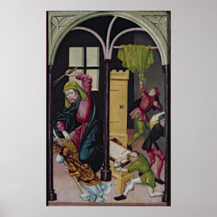 Der Altarpiece von Sankt Nikolaus Poster