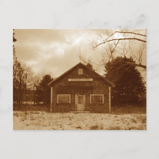 Der alte allgemeine Store - Postkarte (Vorderseite)