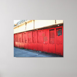 "Der alte Arcade" wickelte Leinwand-Druck ein Leinwanddruck