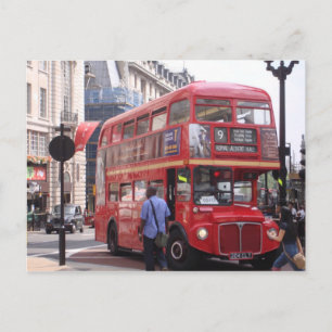 Der alte Bus Postkarte