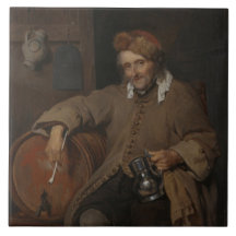 Der alte Drinker (von Gabriel Metsu)