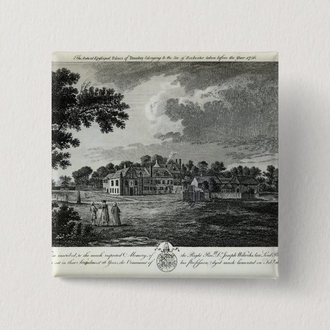 Der alte episkopale Palast von Bromley Button (Vorderseite)