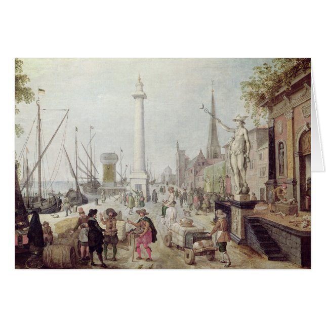 Der alte Hafen von Antwerpen (Vorderseite (Horizontal))
