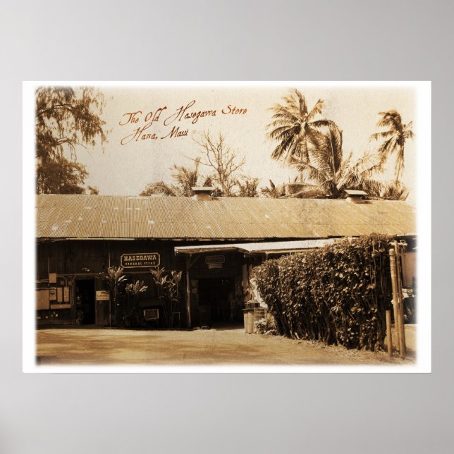 Der alte Hasegawa-Laden Poster (Vorne)