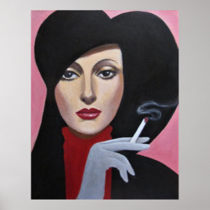 Der alte Hollywood-Look Poster