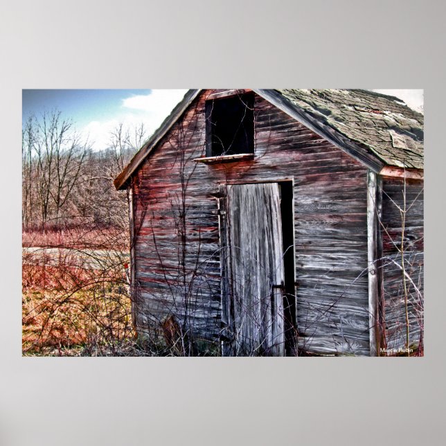 DER ALTE HOLZSCHEIBE POSTER (Vorne)