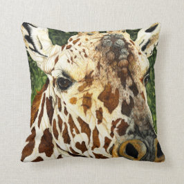 Der alte Junggeselle - Giraffen-Kissen Kissen