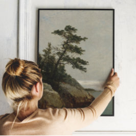 Der alte Kiefernwald, Darien, Connecticut | Kenset Poster