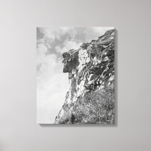 Der alte Mann des Berges, 1901. Vintages Foto Leinwanddruck